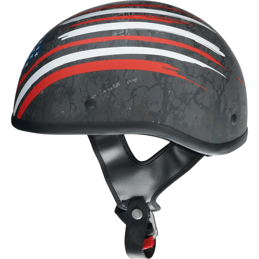 Z1R CC Beanie Helmet - Justice - Black/Red/White/Blue - 2XL 0103-1408