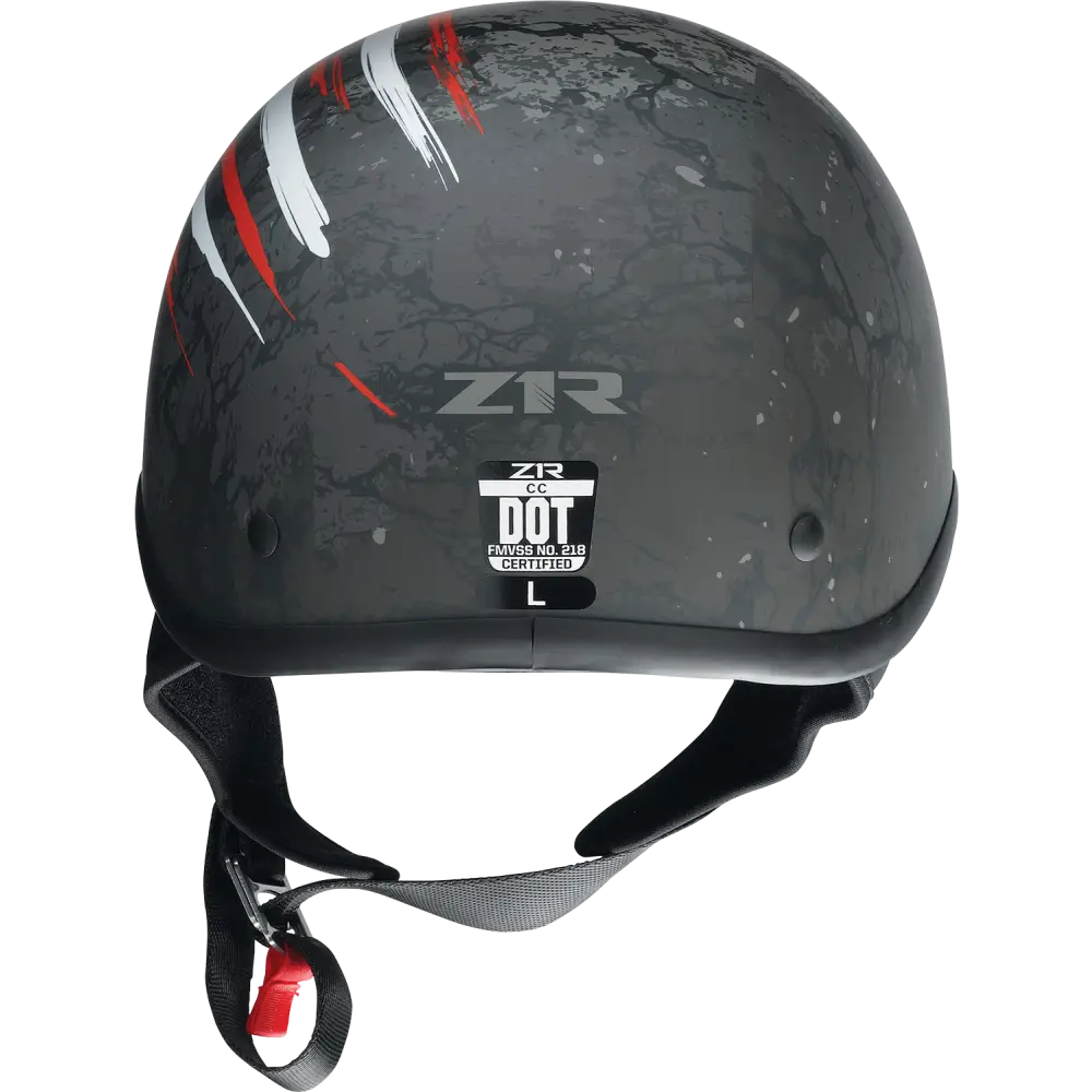 Z1R CC Beanie Helmet - Justice - Black/Red/White/Blue - 2XL 0103-1408