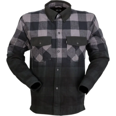 Z1R Duke Ombre Flannel - Gray/Black - Large 2840-0159