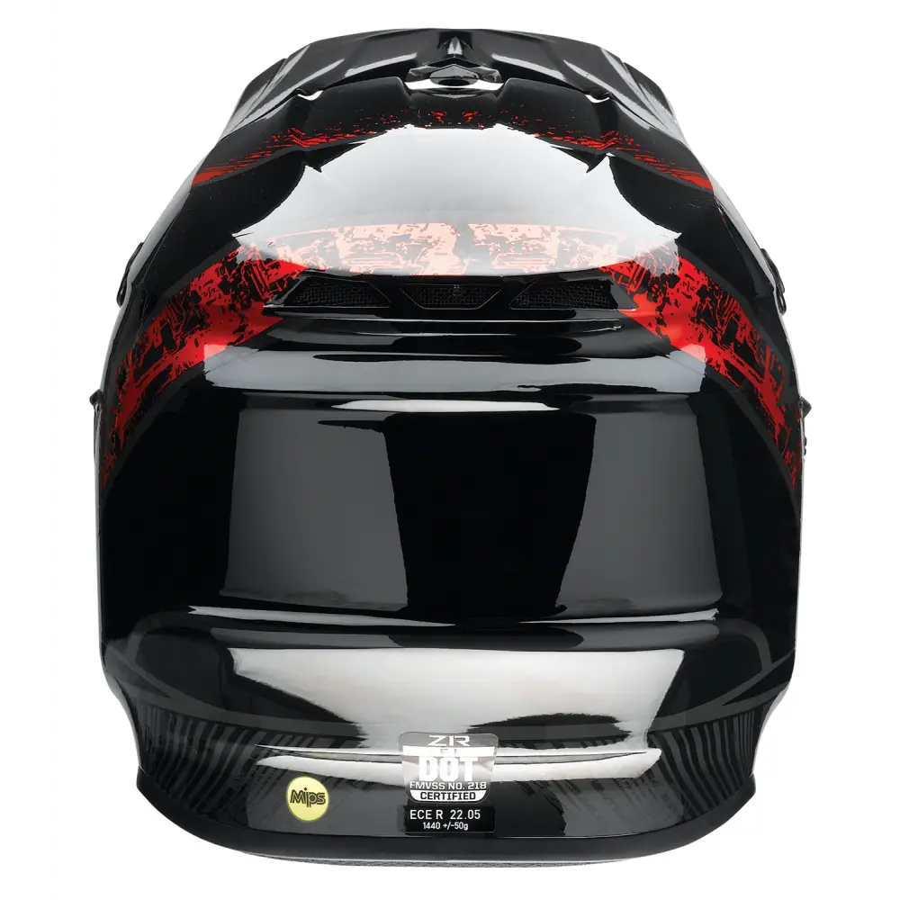 Z1R F.I. Helmet - Fractal - MIPS? - Red - XS 0110-7780