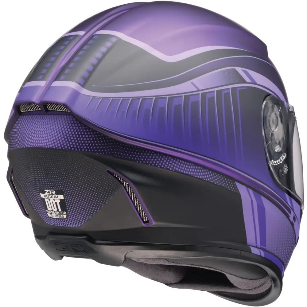 Z1R Jackal Helmet - Dark Matter - Purple - Large 0101-17356