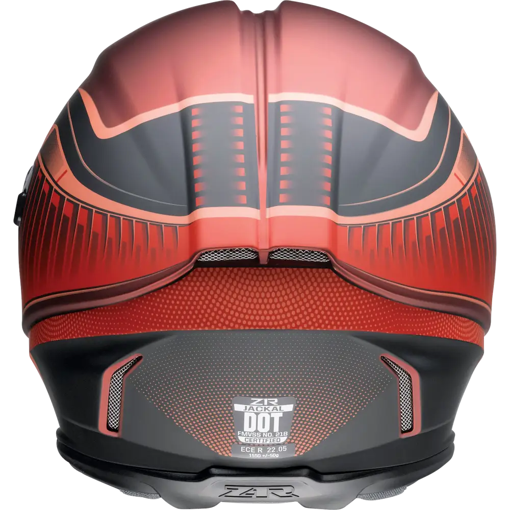 Z1R Jackal Helmet - Dark Matter - Red - 3XL 0101-14854