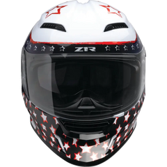 Z1R Jackal Helmet - Patriot - Red/White/Blue - 3XL 0101-15418