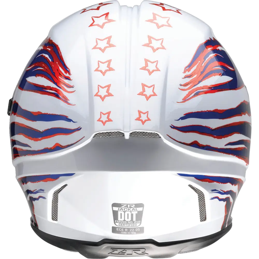 Z1R Jackal Helmet - Patriot - Red/White/Blue - XL 0101-15416