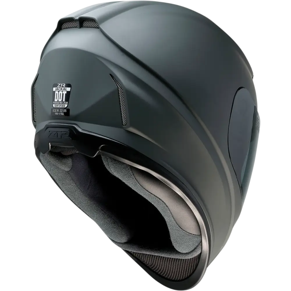 Z1R Jackal Helmet - Primer Gray - Smoke - Large 0101-14002