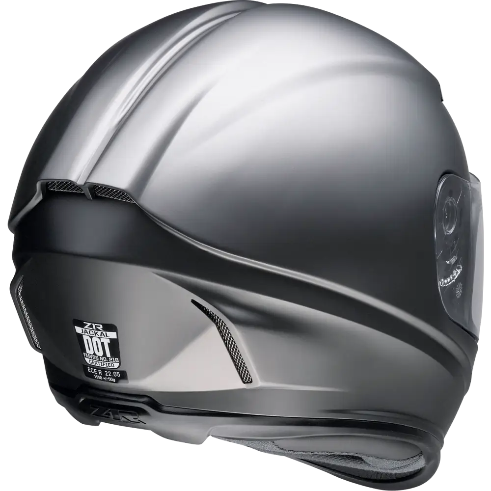 Z1R Jackal Helmet - Satin - Titanium - 3XL 0101-14841