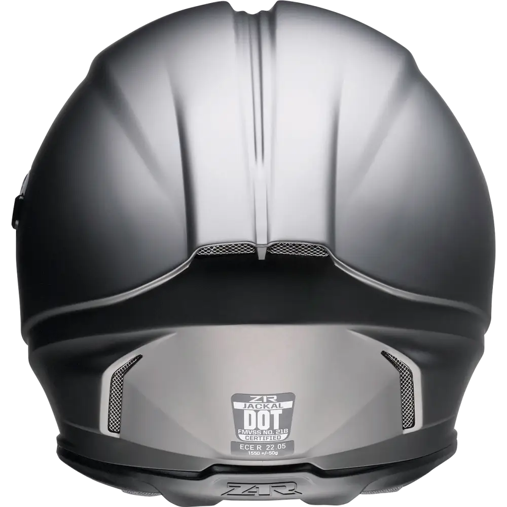 Z1R Jackal Helmet - Satin - Titanium - XL 0101-14839