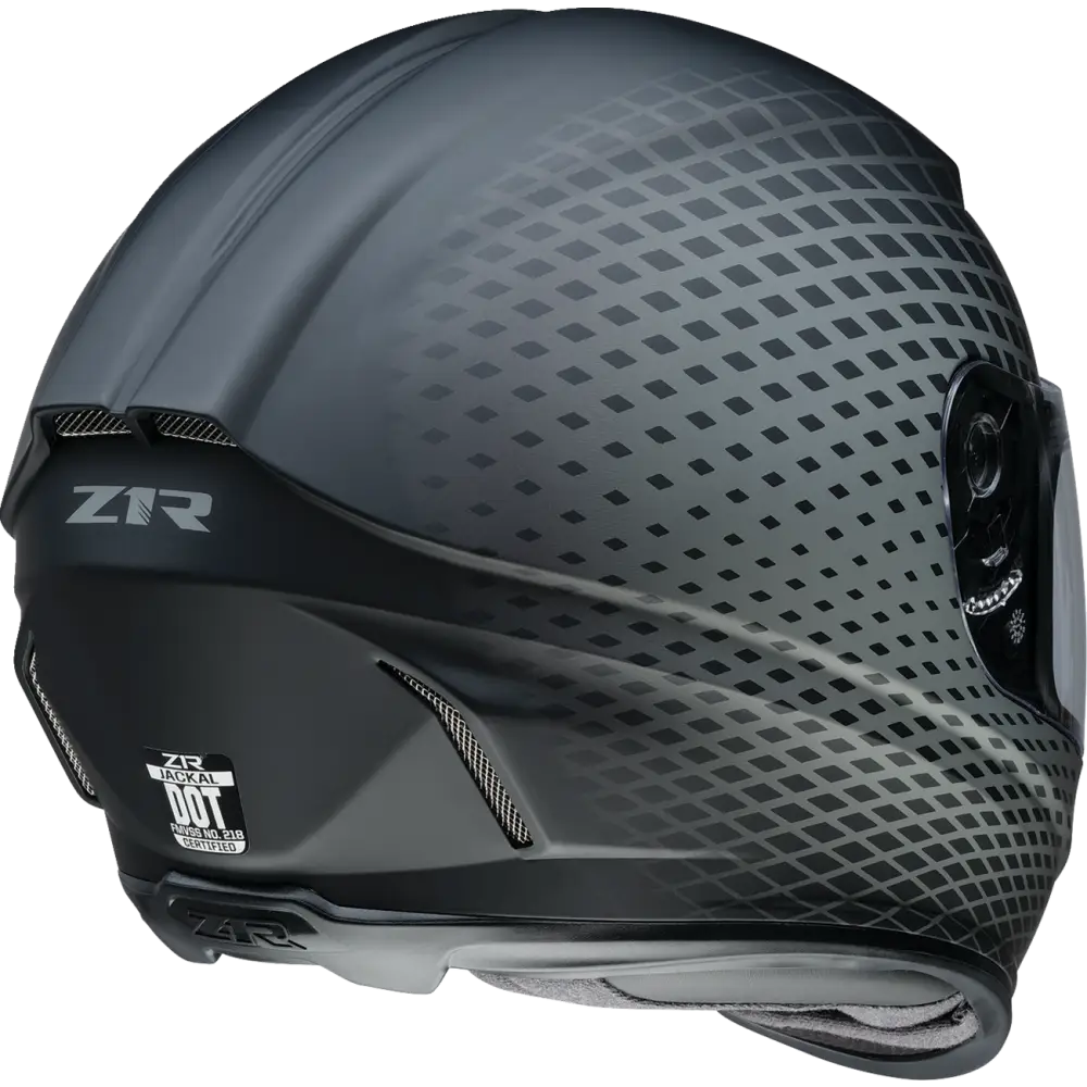 Z1R Jackal Helmet - Waveform - Gray - XS 0101-16147