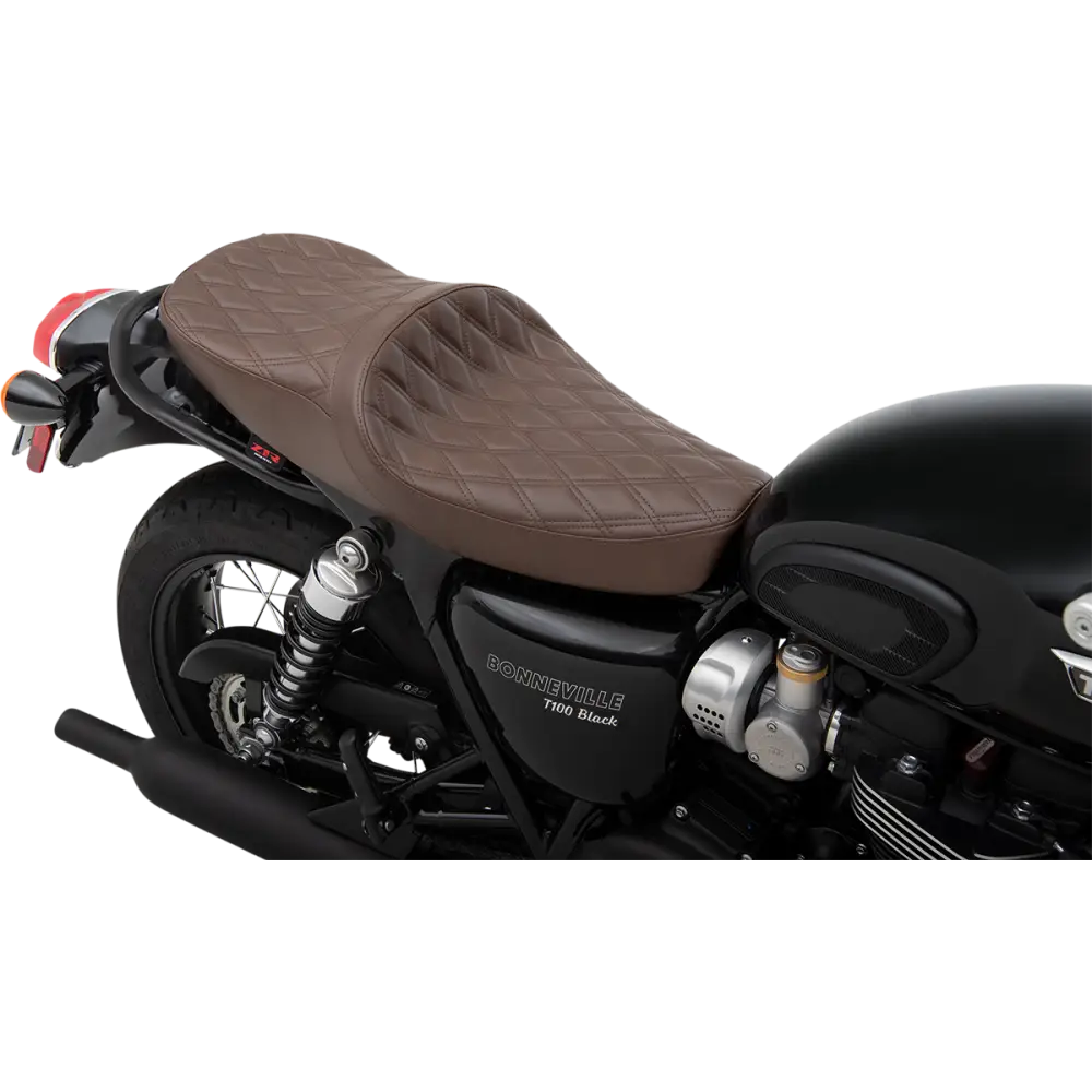 Z1R Low TR Seat - Double Diamond - Brown 0810-2229