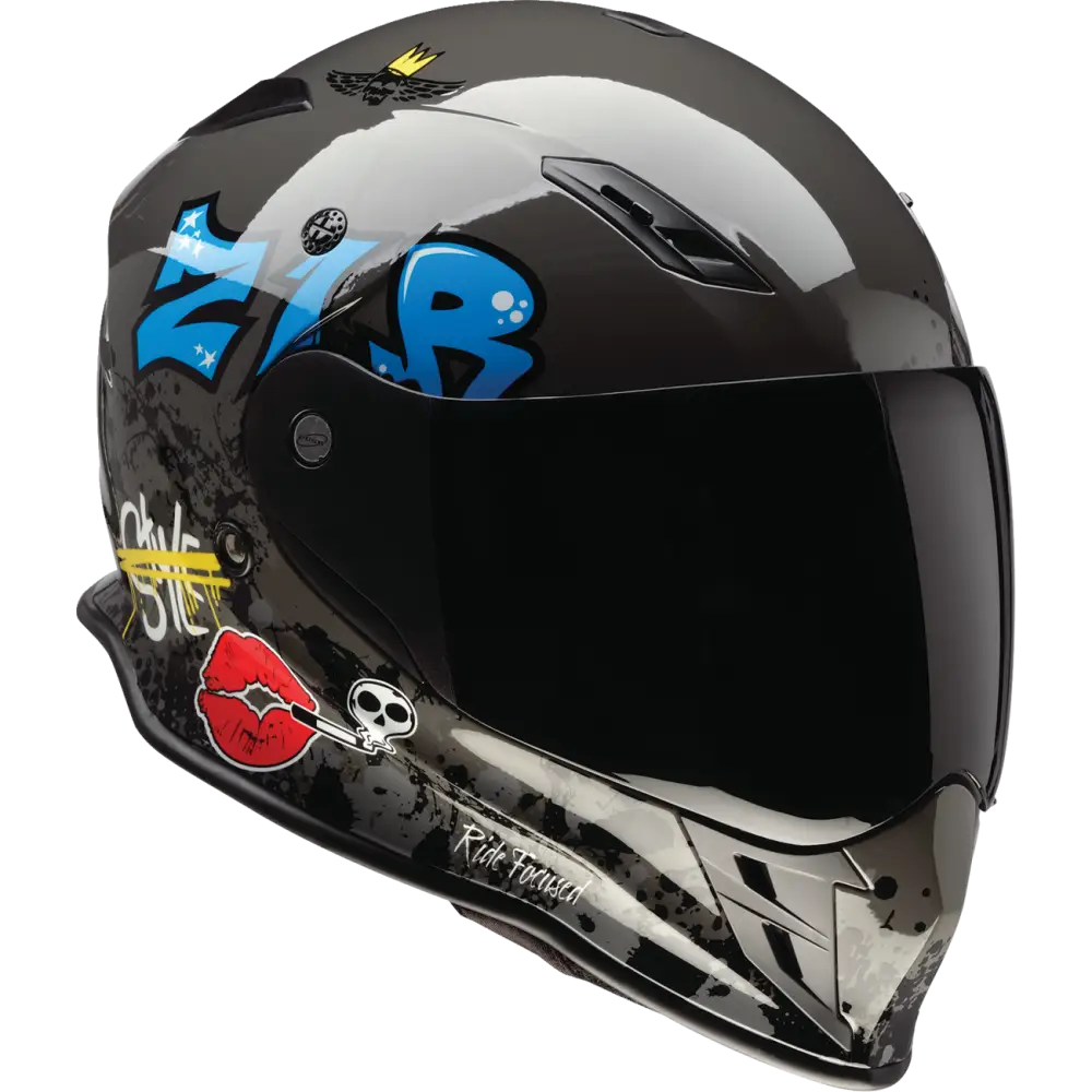 Z1R Nemesis Helmet - Distro - Gray - 2XL 0101-17862