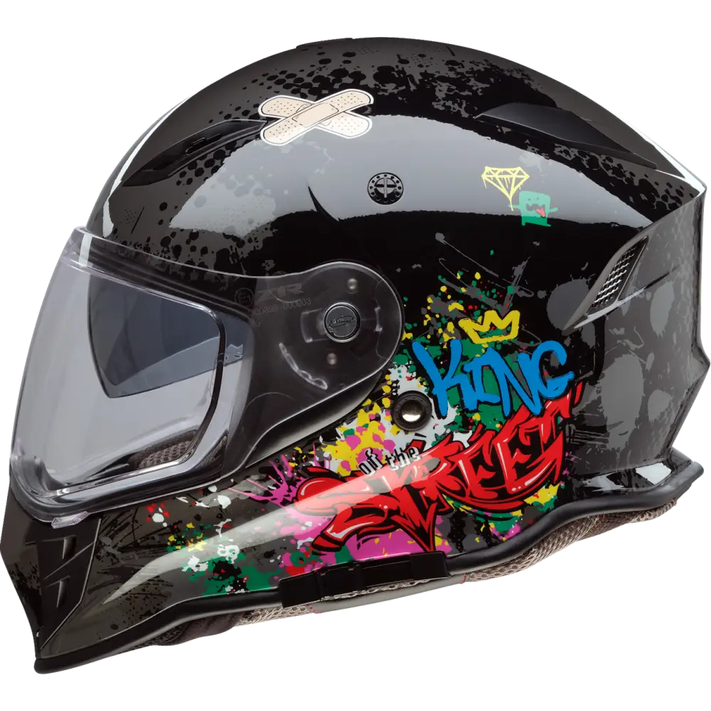 Z1R Nemesis Helmet - Distro - Gray - 2XL 0101-17862