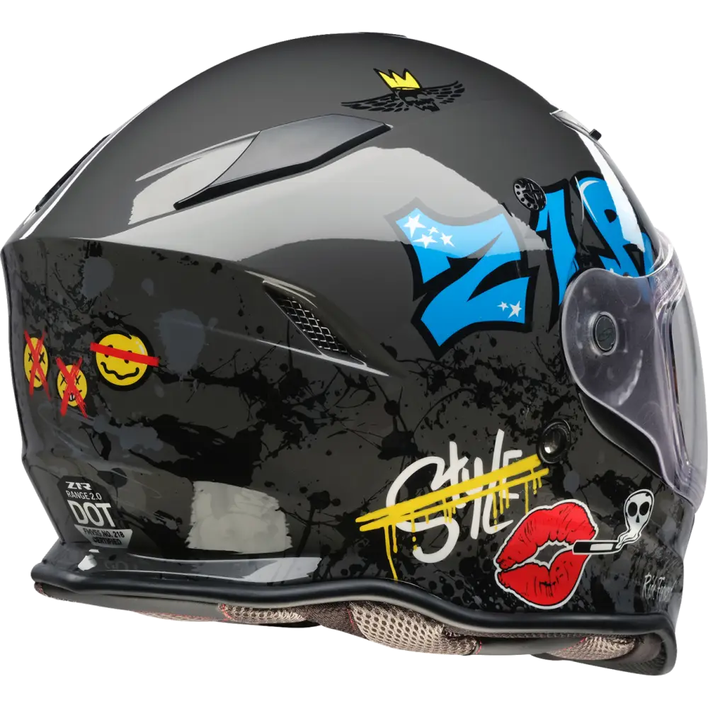 Z1R Nemesis Helmet - Distro - Gray - XL 0101-17861