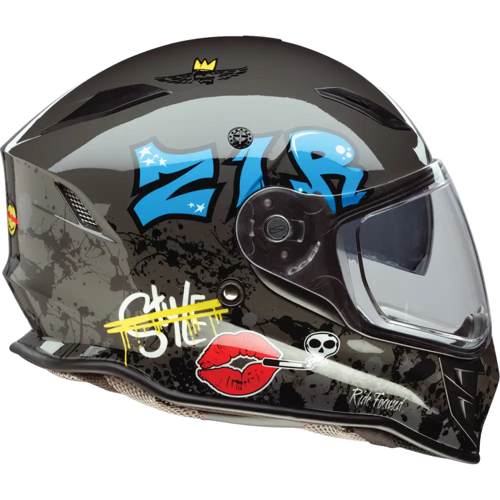 Z1R Nemesis Helmet - Distro - Gray - XL 0101-17861