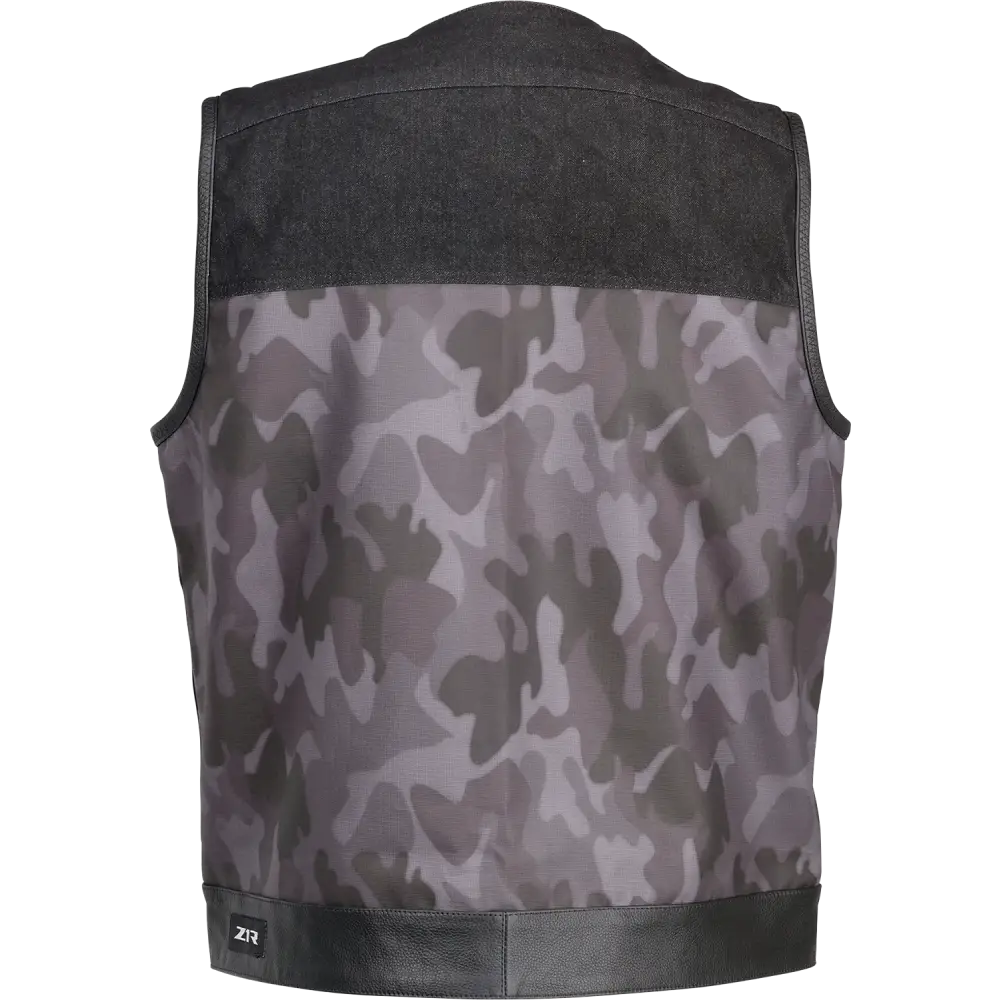 Z1R Nightfire Camo Vest - Black/Gray - Large 2830-0626