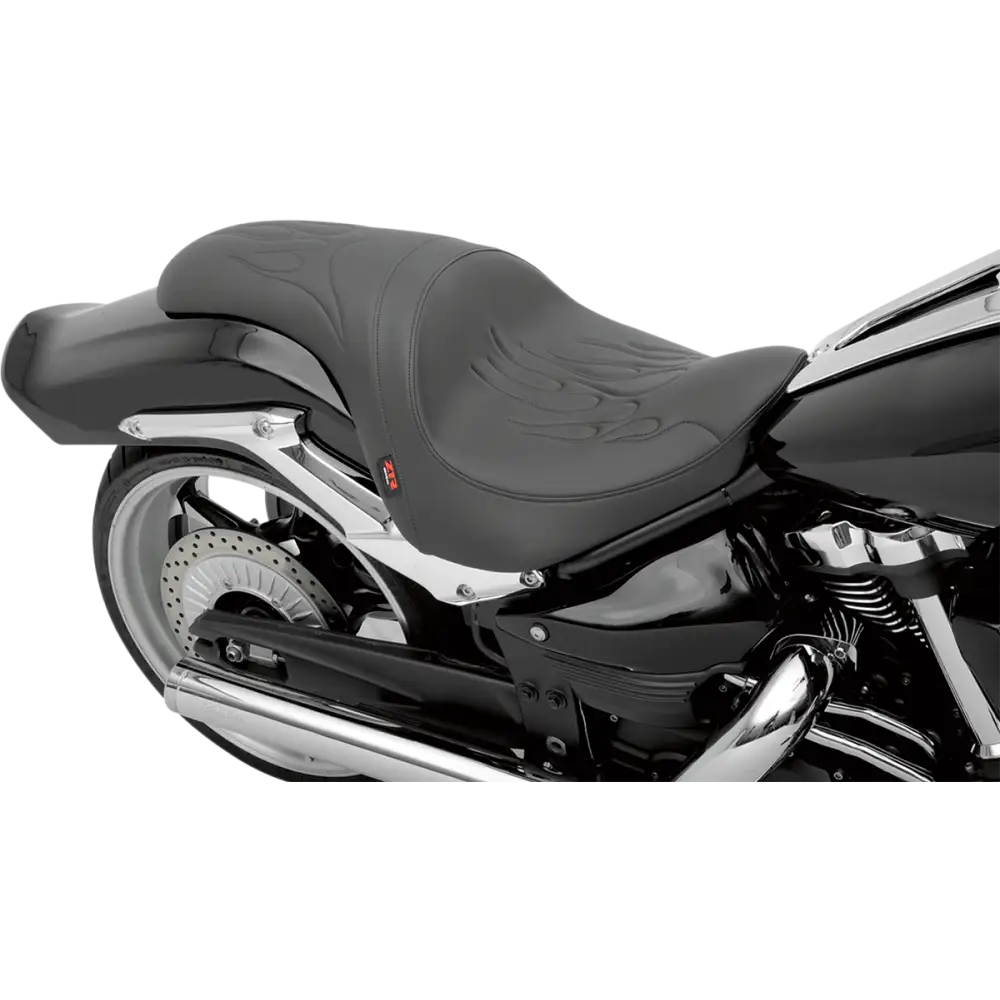 Z1R Predator Seat - Flame Stitched - Raider 0810-1796