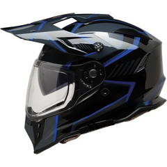Z1R Range 2.0 Helmet - Voyager - Black/Blue - Small 0140-0363