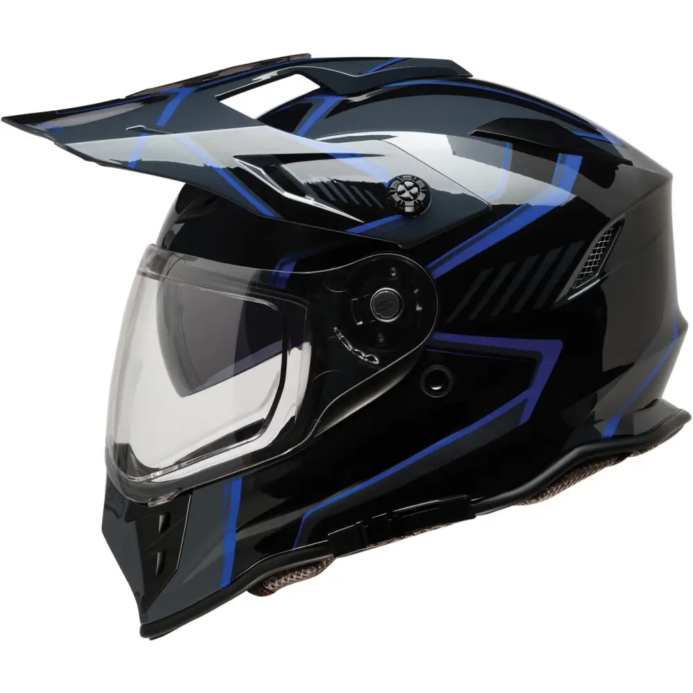 Z1R Range 2.0 Helmet - Voyager - Black/Blue - XS 0140-0362
