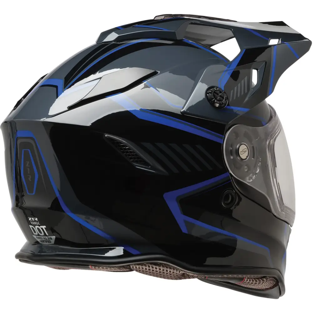 Z1R Range 2.0 Helmet - Voyager - Black/Blue - XS 0140-0362