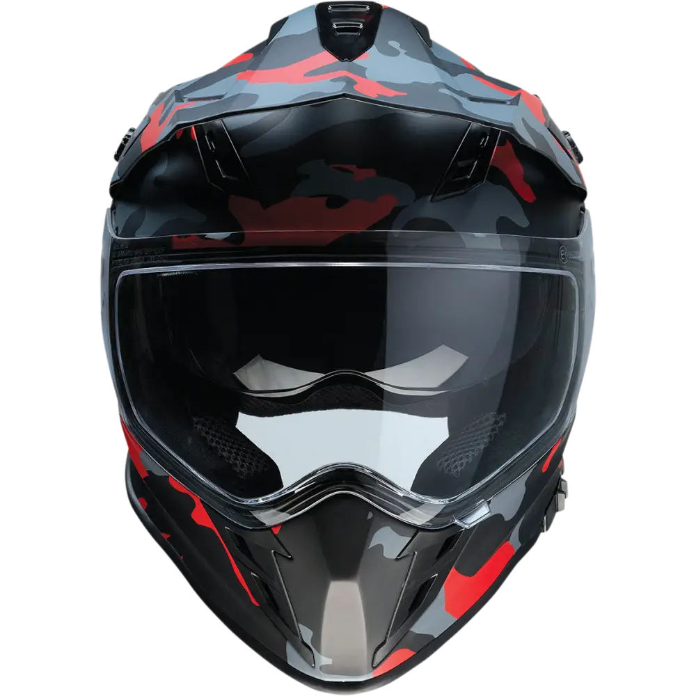 Z1R Range Helmet - Camo - Red - 2XL 0140-0098