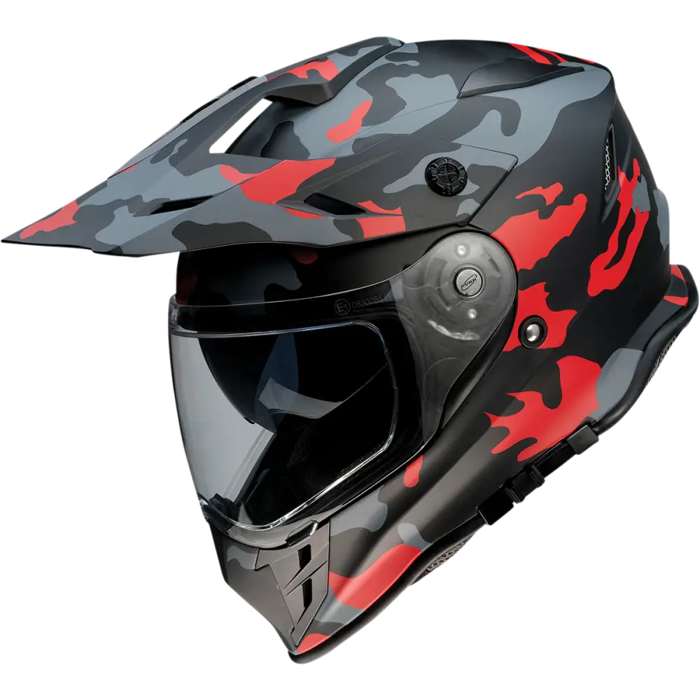 Z1R Range Helmet - Camo - Red - XS 0140-0093