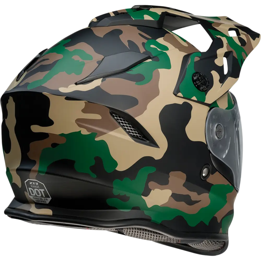 Z1R Range Helmet - Camo - Woodland - 2XL 0140-0086