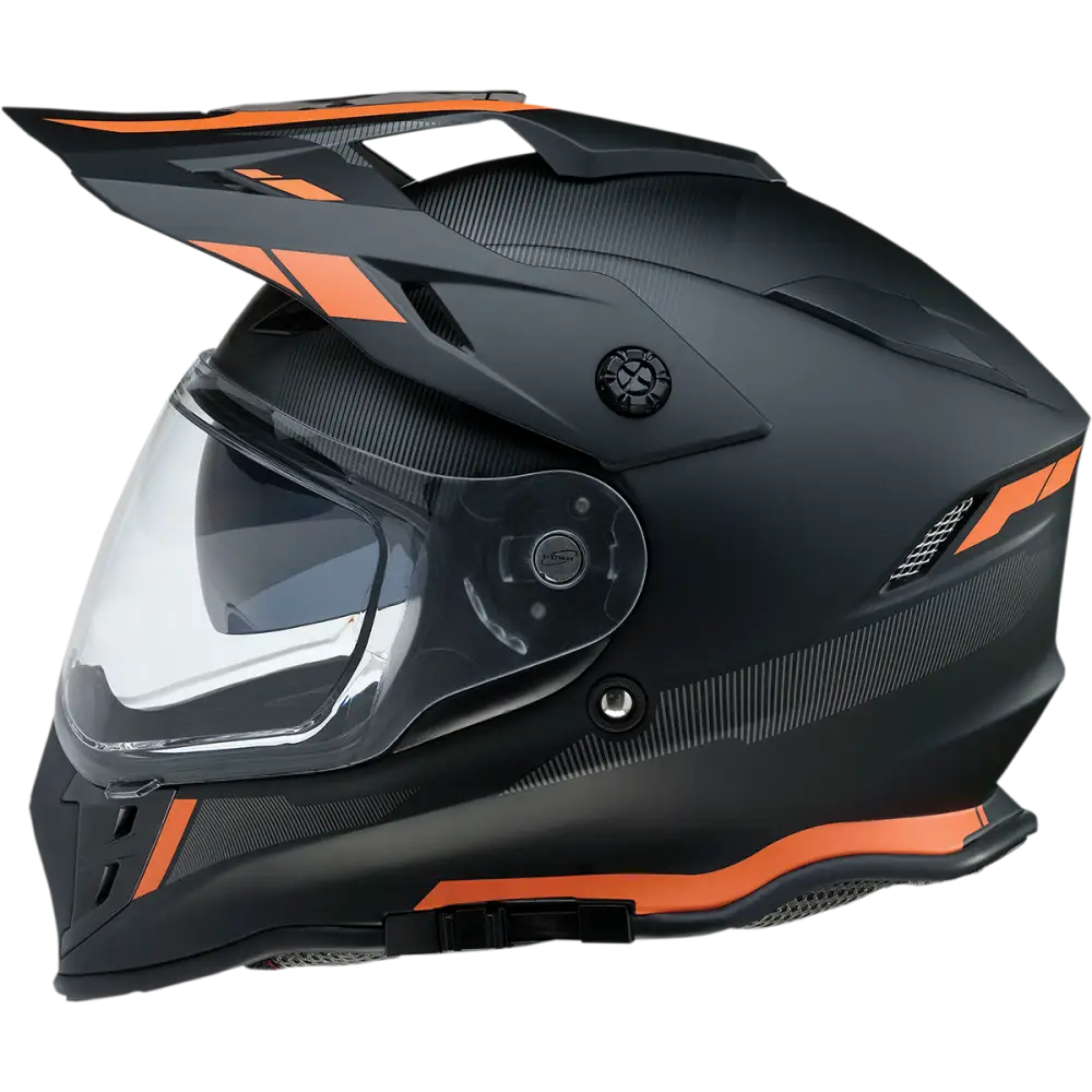 Z1R Range Helmet - Uptake - Black/Orange - 2XL 0140-0119