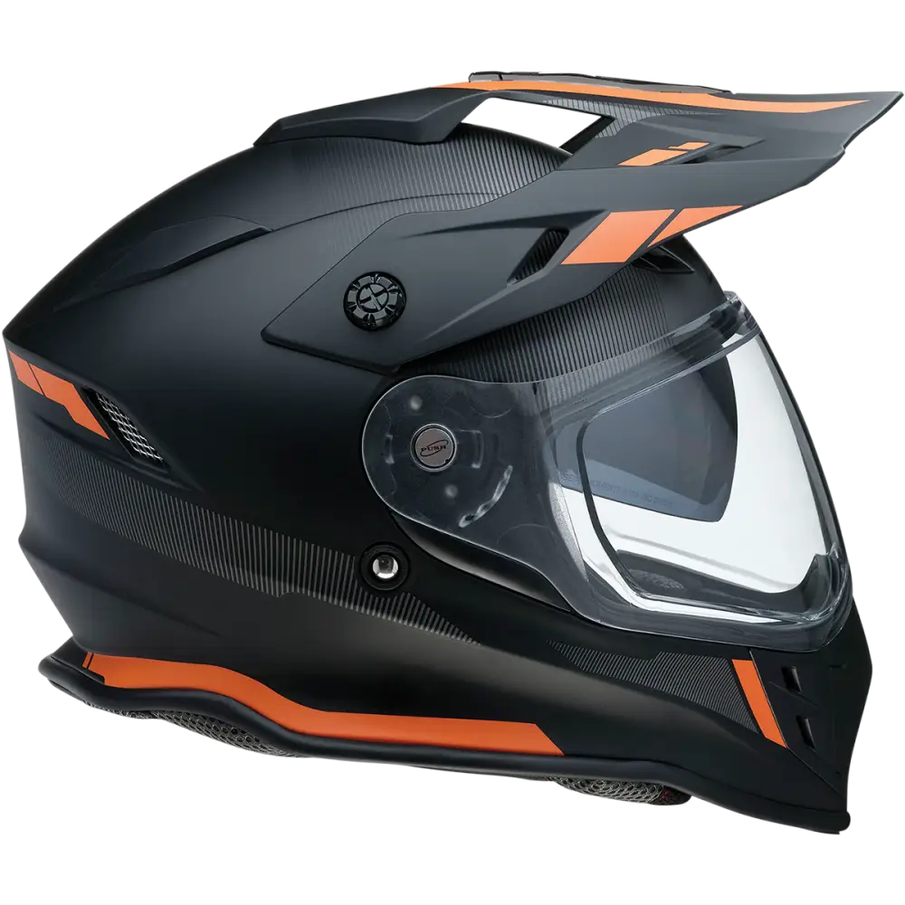 Z1R Range Helmet - Uptake - Black/Orange - 2XL 0140-0119