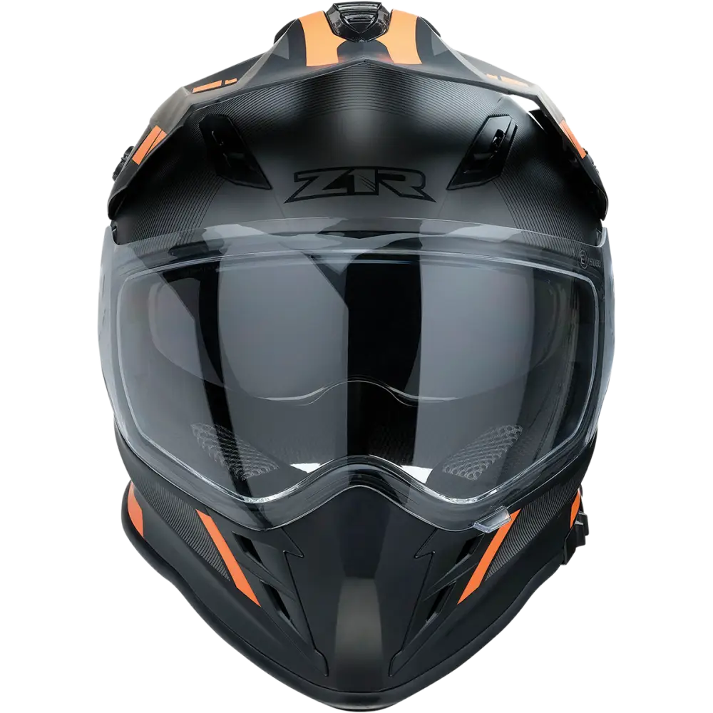 Z1R Range Helmet - Uptake - Black/Orange - 2XL 0140-0119