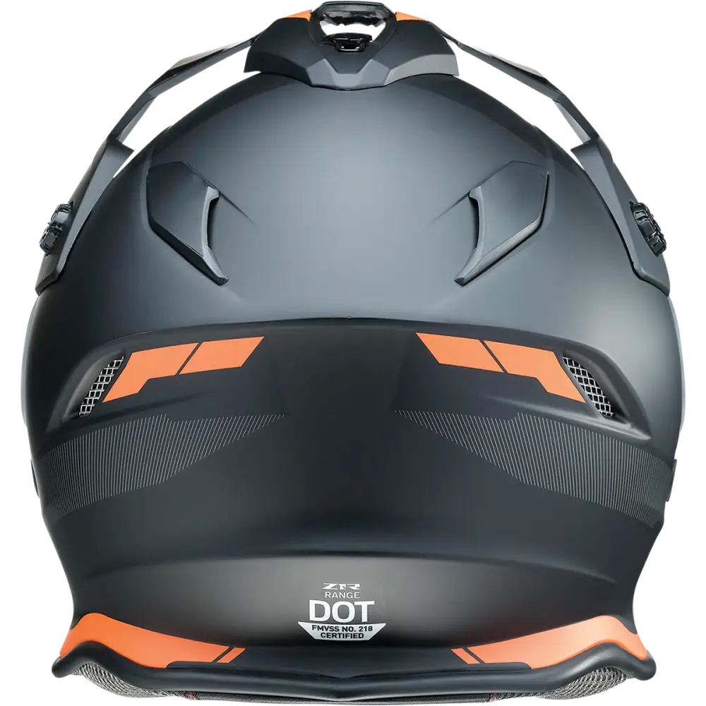 Z1R Range Helmet - Uptake - Black/Orange - Small 0140-0115