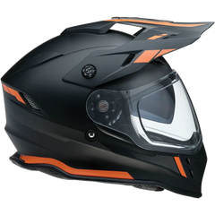 Z1R Range Helmet - Uptake - Black/Orange - XL 0140-0118