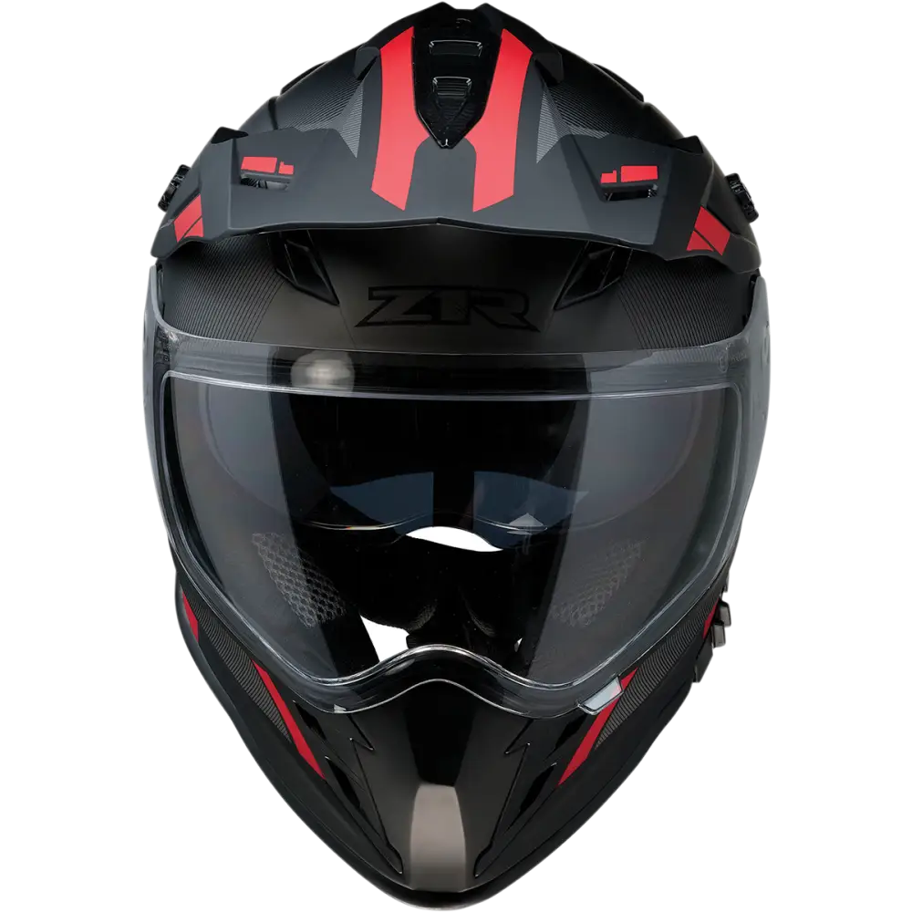 Z1R Range Helmet - Uptake - Black/Red - 2XL 0140-0018