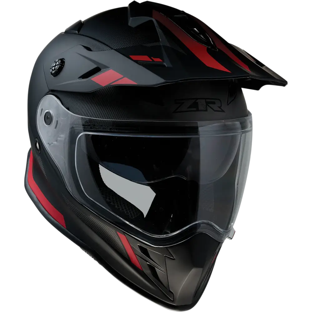 Z1R Range Helmet - Uptake - Black/Red - Large 0140-0016