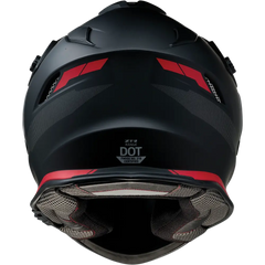 Z1R Range Helmet - Uptake - Black/Red - Large 0140-0016