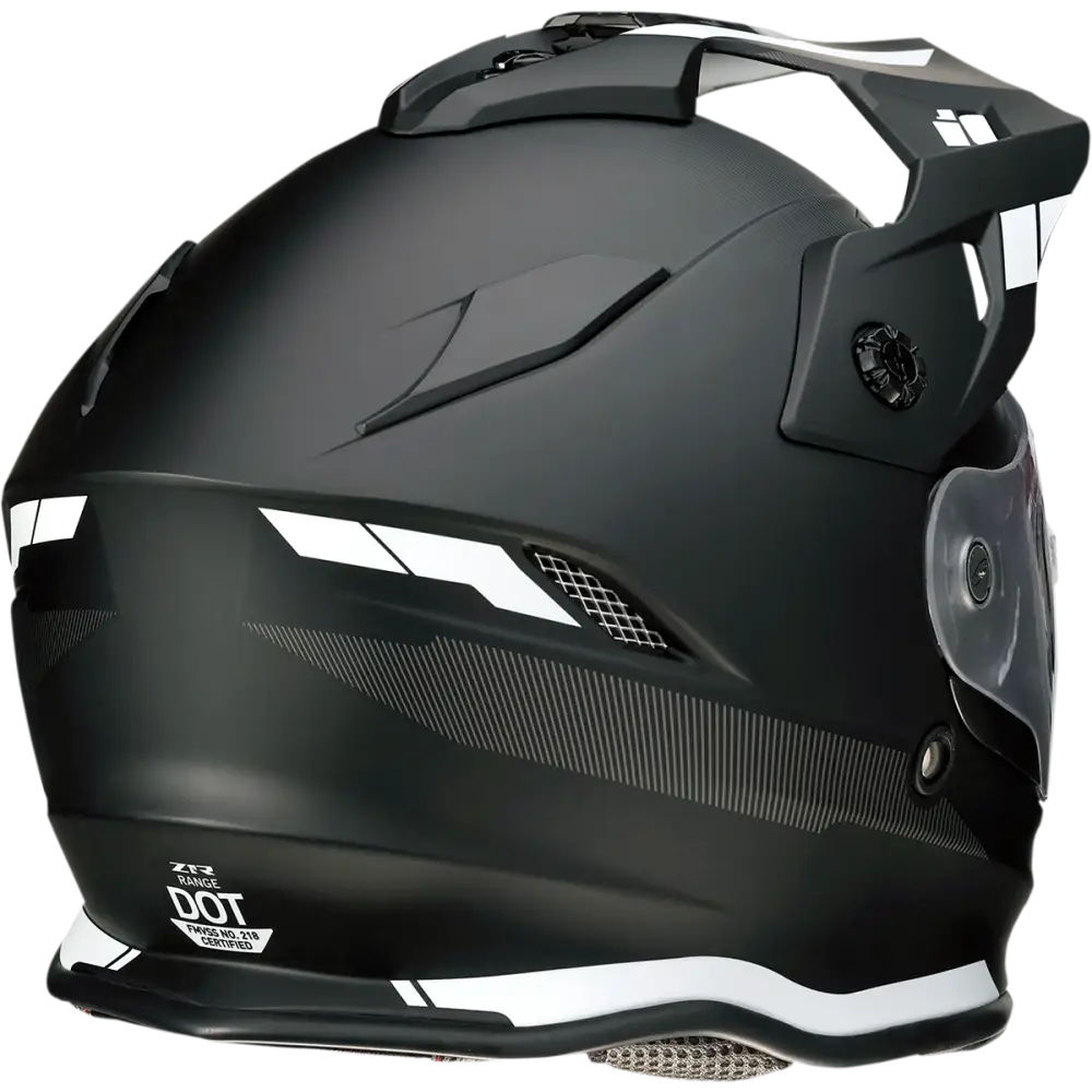 Z1R Range Helmet - Uptake - Black/White - XL 0140-0011