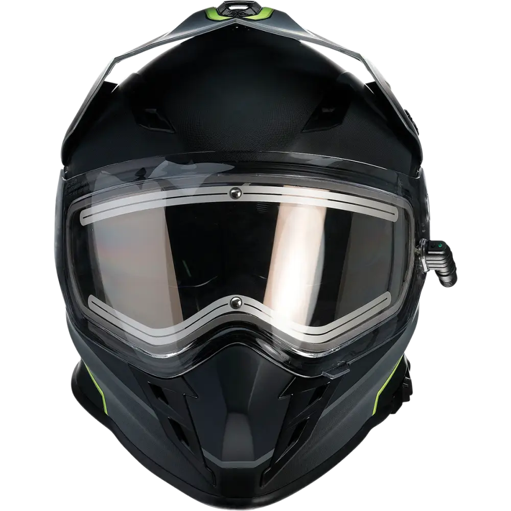 Z1R Range Snow Helmet - Bladestorm - Electric - Dual Pane - Gray/Black/Hi-Viz Yellow - XL 0101-14069