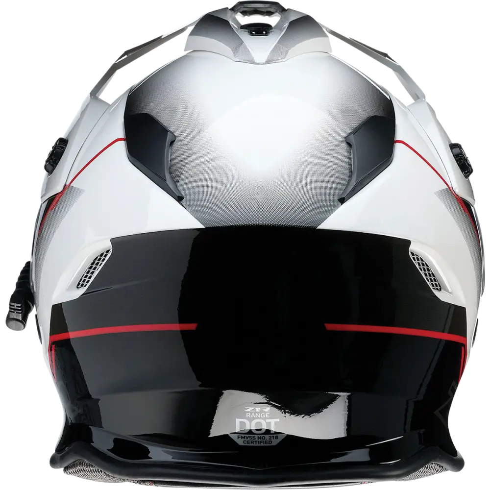 Z1R Range Snow Helmet - Bladestorm - Electric - Dual Pane - Black/Red/White - XL 0101-14057