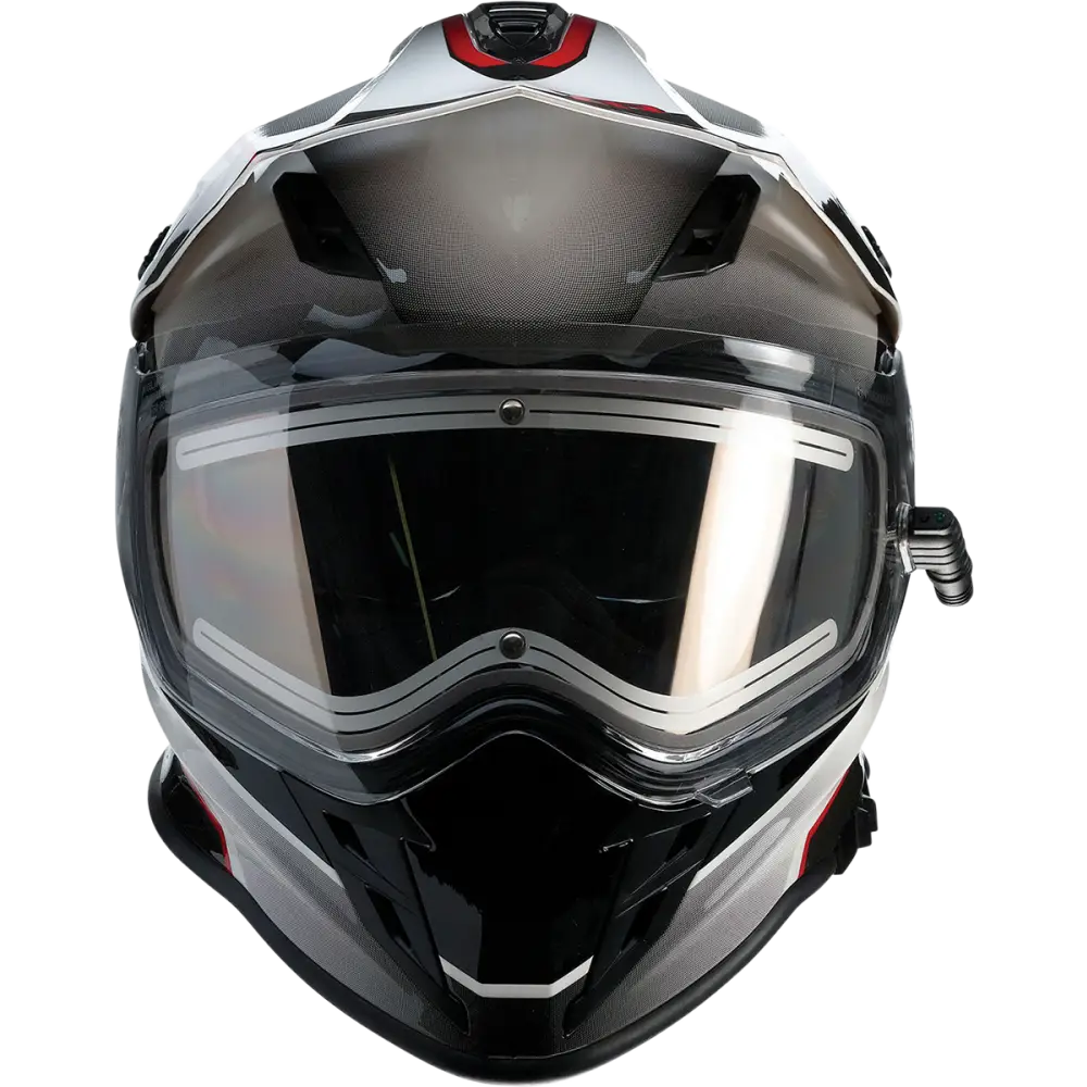 Z1R Range Snow Helmet - Bladestorm - Electric - Dual Pane - Black/Red/White - Small 0101-14054