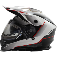Z1R Range Snow Helmet - Bladestorm - Electric - Dual Pane - Black/Red/White - XL 0101-14057