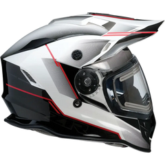 Z1R Range Snow Helmet - Bladestorm - Electric - Dual Pane - Black/Red/White - 2XL 0101-14058