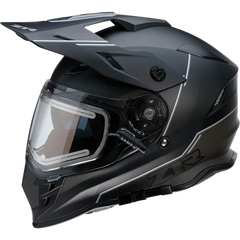Z1R Range Snow Helmet - Bladestorm - Electric - Dual Pane - Black/White - 2XL 0101-14052