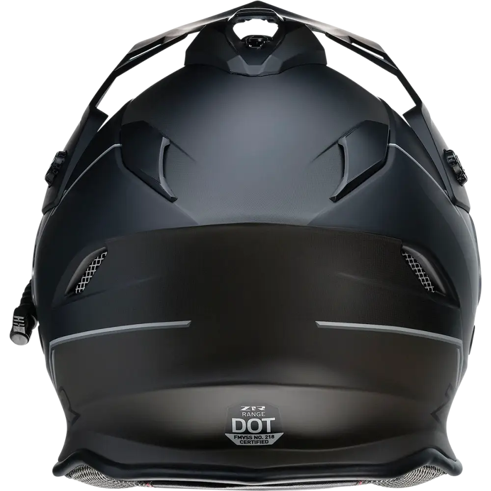 Z1R Range Snow Helmet - Bladestorm - Electric - Dual Pane - Black/White - Medium 0101-14049