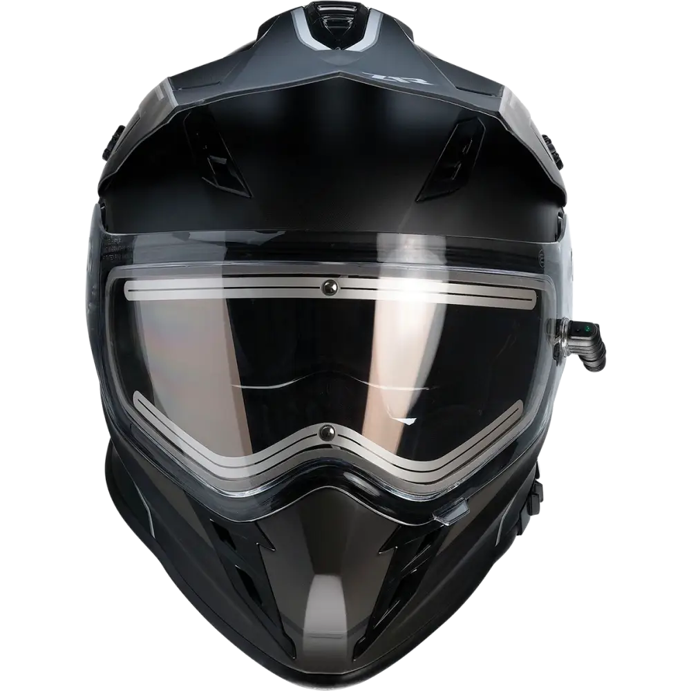 Z1R Range Snow Helmet - Bladestorm - Electric - Dual Pane - Black/White - Small 0101-14048