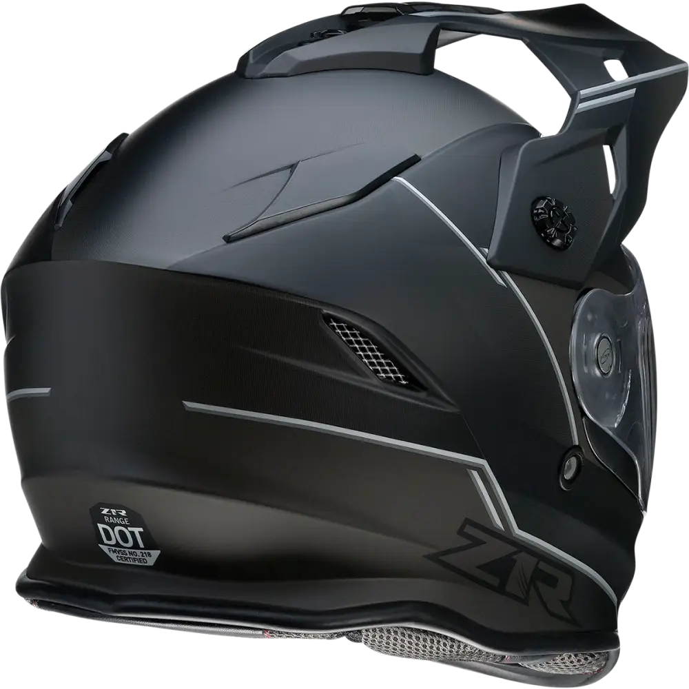 Z1R Range Snow Helmet - Bladestorm - Electric - Dual Pane - Black/White - XS 0101-14047