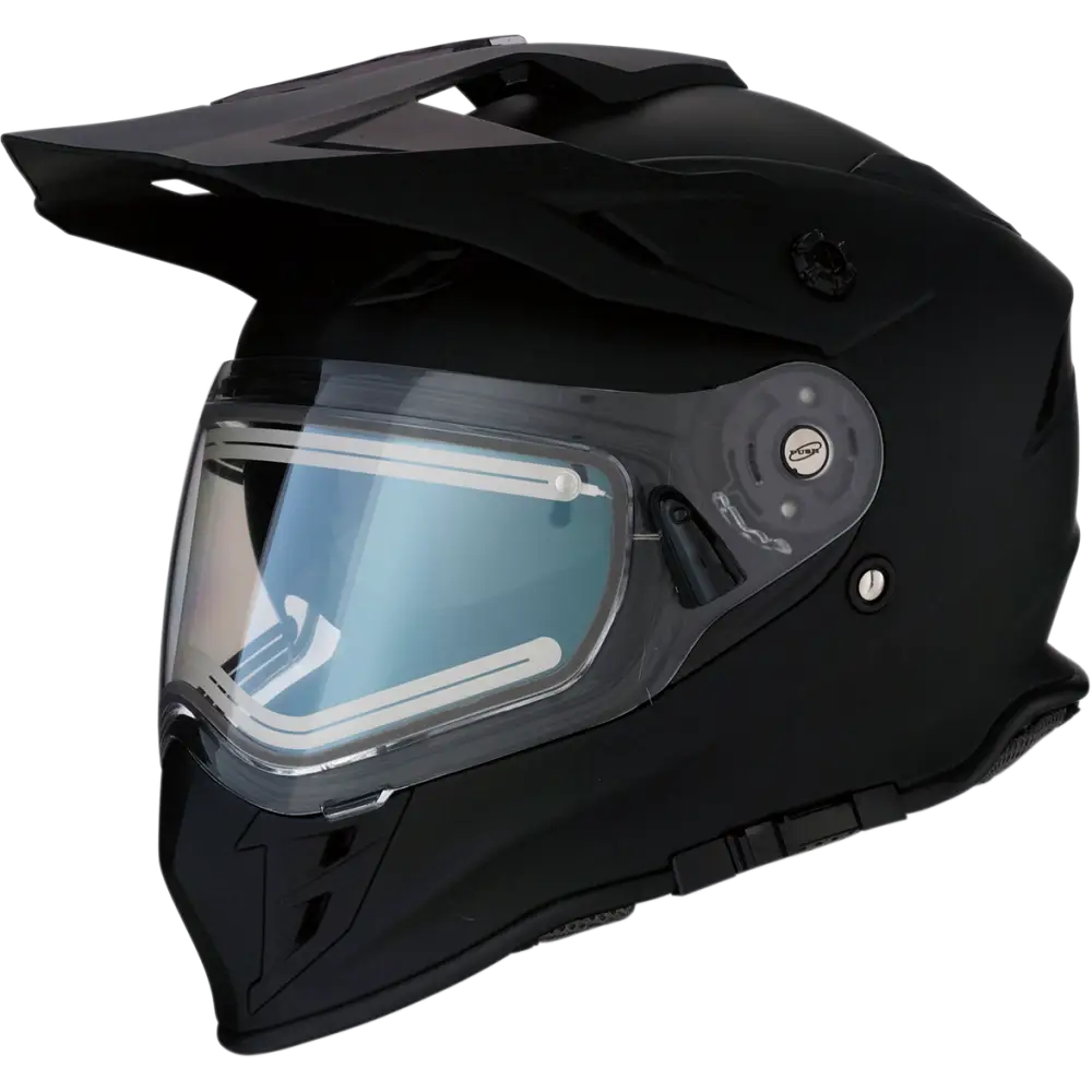 Z1R Range Snow Helmet - Electric - Dual Pane - Flat Black - Medium 0121-1134