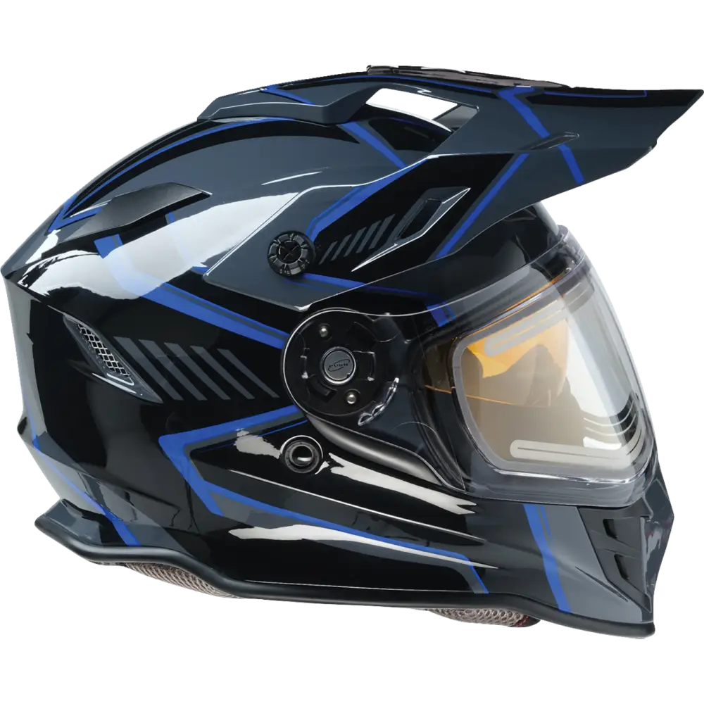 Z1R Range Snow Helmet - Rotor - Black/Blue - Large 0101-17256