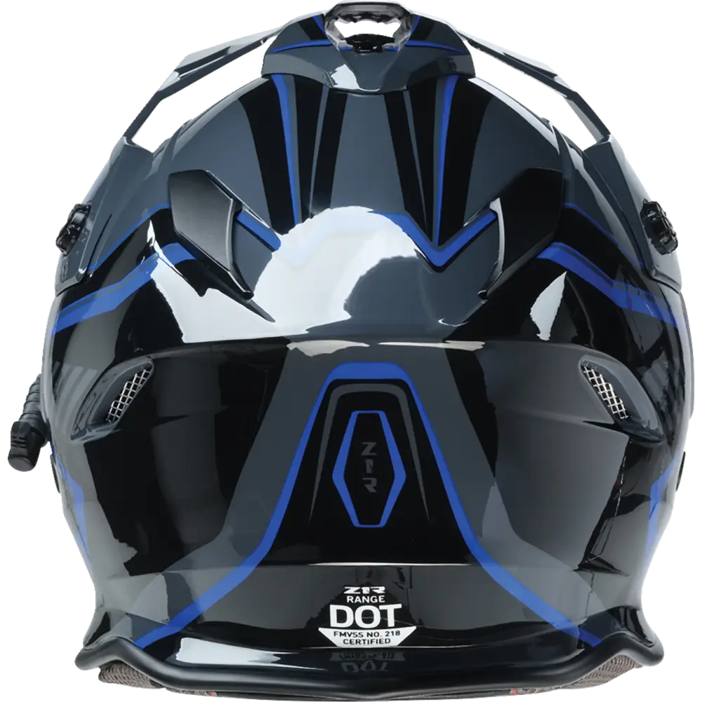Z1R Range Snow Helmet - Rotor - Black/Blue - Large 0101-17256