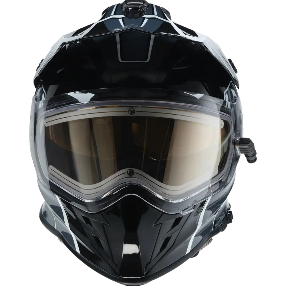 Z1R Range Snow Helmet - Rotor - Black/Gray/White - 2XL 0101-17252