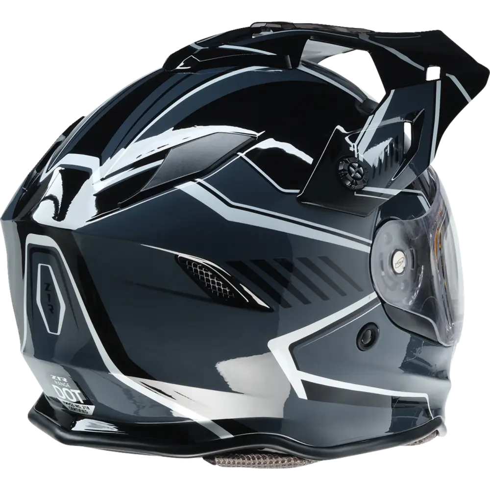 Z1R Range Snow Helmet - Rotor - Black/Gray/White - 2XL 0101-17252