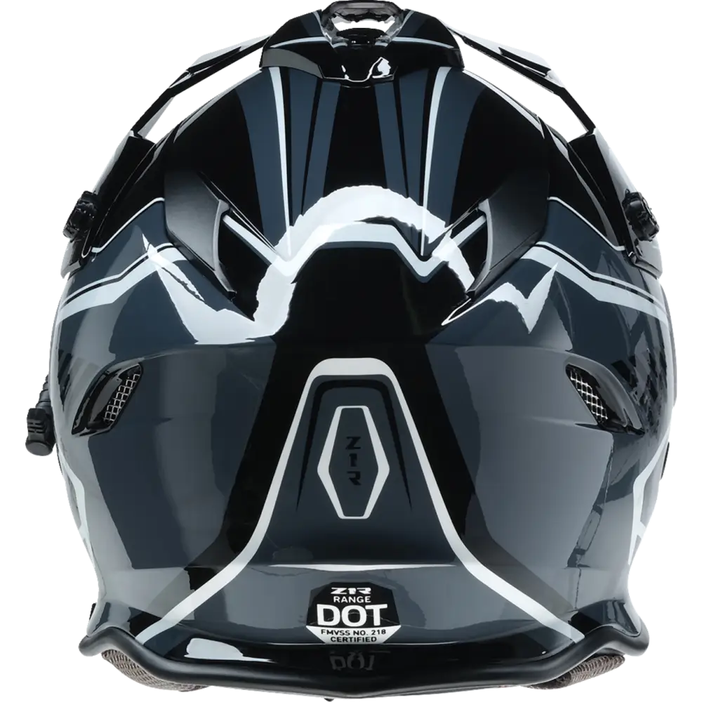 Z1R Range Snow Helmet - Rotor - Black/Gray/White - 2XL 0101-17252