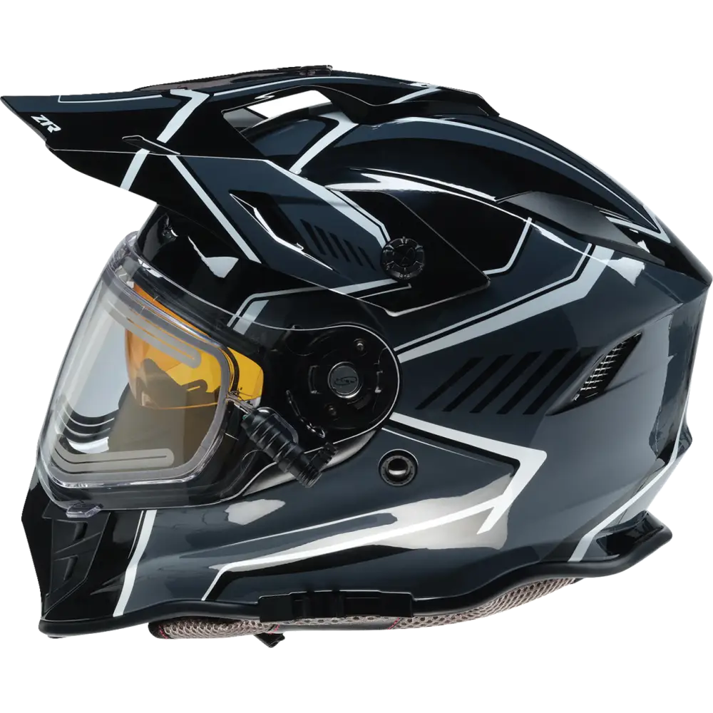 Z1R Range Snow Helmet - Rotor - Black/Gray/White - 2XL 0101-17252
